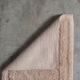 Luxury Cotton Rug Taupe - 40X60CM