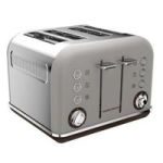 Morphy Richards - 4 Slice 1800W Toaster - Pebble Accents