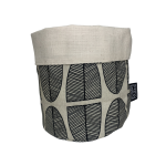 Banana Leaf Black Decorative Holder