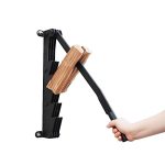 Biggerfire Carbon Steel Wall Mounted Firewood Kindling Splitter Log Splitters Wood Cutter Indoor Manual Kindling Maker