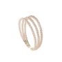 Women's Pearl Bracelet Rhinestone Pearl 3-STRAND Bangle Accessories