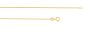 - 9CT Yellow Gold 0.9MM Italian Fine Curb Chain - 50CM