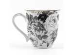 Rose Black Mug