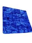 Smte Royal Blue Shaded Shaggy Rug carpet 150CMX200CM With Keychain