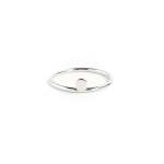 The Dot Ring In Silver - S