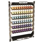 Nail Polish Wall Organiser 6 Shelves For 60 Bottles Empty