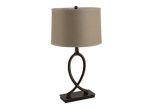 Black & Gold Aluminium Desk Lamp