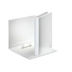A4 2-RING 40MM Binder White + Overlay Polyprop