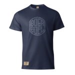 Men's T-Shirt Bevel Print Navy