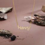 CNE107523G - Gold Plated Sterling Silver Name Necklace