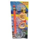 Mask And Snorkel Set - Orange