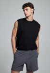 Mid-length Running Shorts - Dark Grey