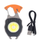 Ashcomonline MINI LED Portable Rechargeable Work LIGHT:8 In 1 Multifunctional Portable Torch Emergency Light