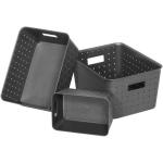 Ribbon Basket Graphite Large