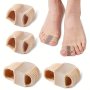 1pc Comfortable Toe Separator For Men & Women - Dual-Hole Breathable Fabric Ideal For Overlapping Toes & Foot Comfort Support