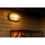 Eurolux Braai Light Oval Large Grid B head 275MM Black