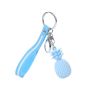 Creative Cute Blue Pineapple Keychain