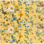 Printed Runner Yellow Floral