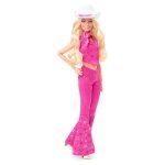The Movie Doll Margot Robbie As In Pink Western Outfit