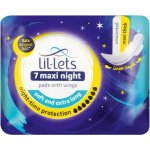 Lil-Lets Maxi Sanitary Pads Night Unscented 7 Pads