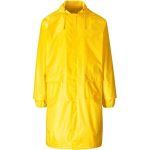 Thunder Rubberised Polyester pvc Raincoat Yellow