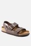 Birkenstock Milano Birko Flor Narrow - Dark Brown