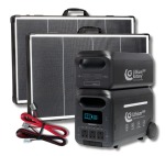 Flexopower Lithium 3000 Portable Power Station With Extra Battery 5120WH 400AH KALAHARI800W Portable Solar 2X400W 2X20M Extensio