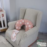 Feeding Pillow Cover Boho Daisy