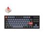 Keychron Q3 80% Red G Pro Switches Aluminium Rgb Wired Keyboard - Black