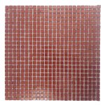 Glitter Mosaic Tiles Cherry Red 30CM X 30CM