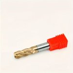 HRC56 Atw Upright Milling Cutter Tungsten Solid Carbide End Mill Carbide End Mill D8R1 D8 60L 4F