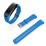 Silicone Sport Watch Band For Garmin Vivosmart Hr Blue