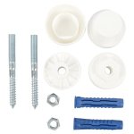 Washbasin Mounting Kit With 10MM 4ALL Plugs And Screws