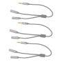 3PCS Headphone Splitter Audio Splitter For Earphones Wired Design