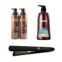 Keratin Treatment Kit 400ML - Flat Iron - Deluxe Shampoo 750ML