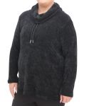 Ladies Plain Chenille Jersey - 60 Black