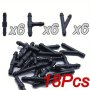 18PCS Windscreen Washer Joiner: 3-WAY Y-piece Connectors For Air Fuel Water Petrol & Wiper Nozzles