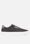 Tommy Hilfiger Cupsole Leather Sneaker - Black