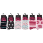 Cozy Socks Size 4-7 Anklets 2-PACK Design May Vary