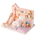 Focustoys Miniature Doll House Diy: Mias Cat House