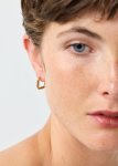 Delicate Square Hoop Earrings