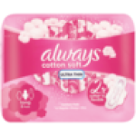 Always Ultra Cotton Soft Long Sanitary Pads 8 Pack