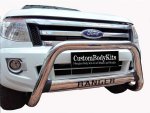 FORD RANGER 2012 – 2015 Nudge Bar Oval Cross Member Stainless Steel Asb