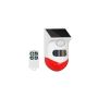 Outdoor Solar Light And Siren Alarm With Remote