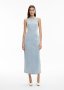 Backless Denim Dress