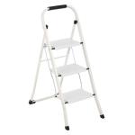 3 Step Ladder White White