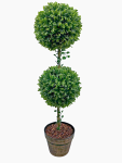 Artificial Topiary Double Ball Tree