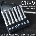 Special-shaped Screwdriver Batch Bit Uy-shaped Model New Three-point Inner Phillips Switch Socket Appliance Repair Electric Dril