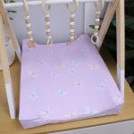 Changing Mat Cover World Of Pastel Butterflies Set