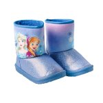Frozen Snug Boots - Blue Girls - Purple 1